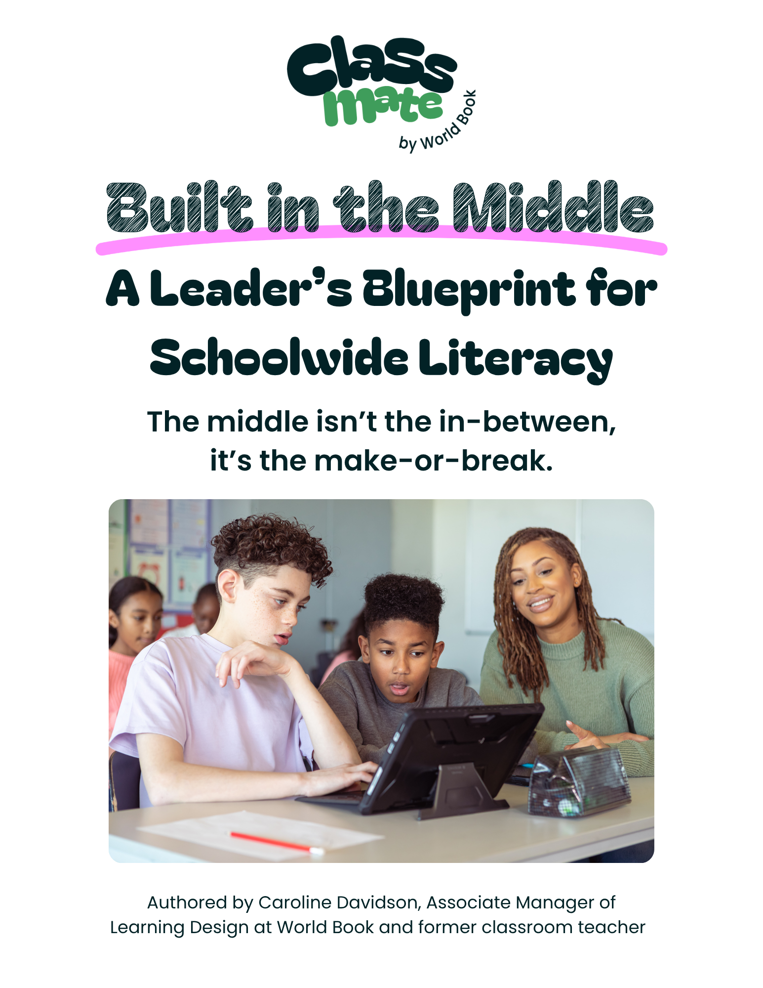 A Leader's Blueprint for Schoolwide Literacy